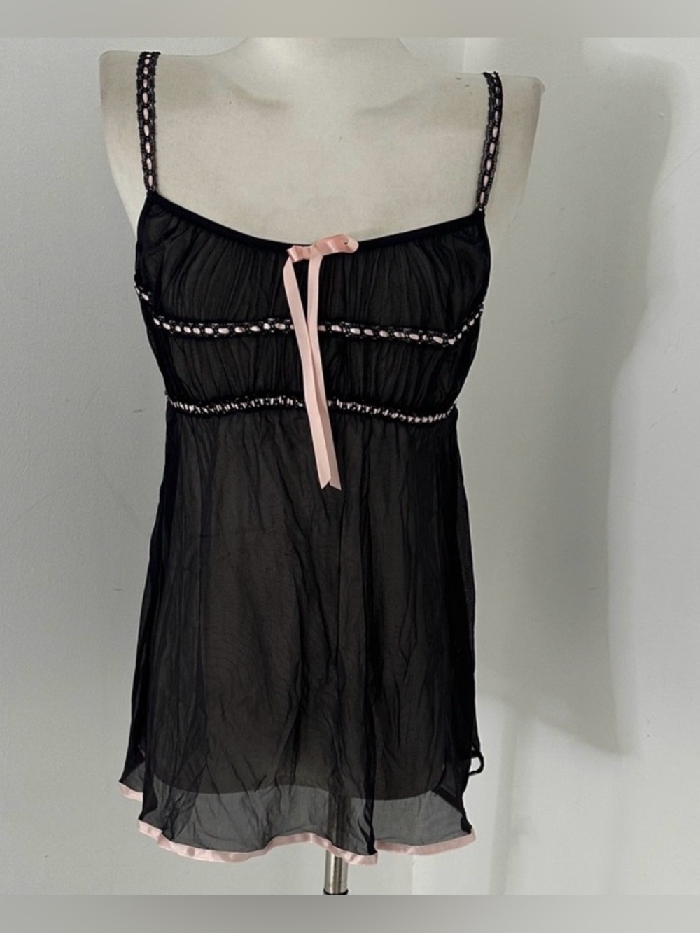 Victoria’s Secret Vintage Babydoll Lingerie Slip Size Medium